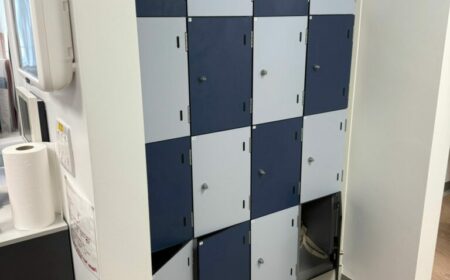SGL Laminate Door Lockers